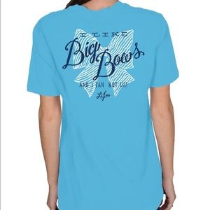 NWT Lauren James I Like Big Bows Sweet Tee, XS